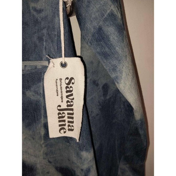 NWT SAVANNA JANE Jean Jacket.  Size Large - Picture 4 of 4
